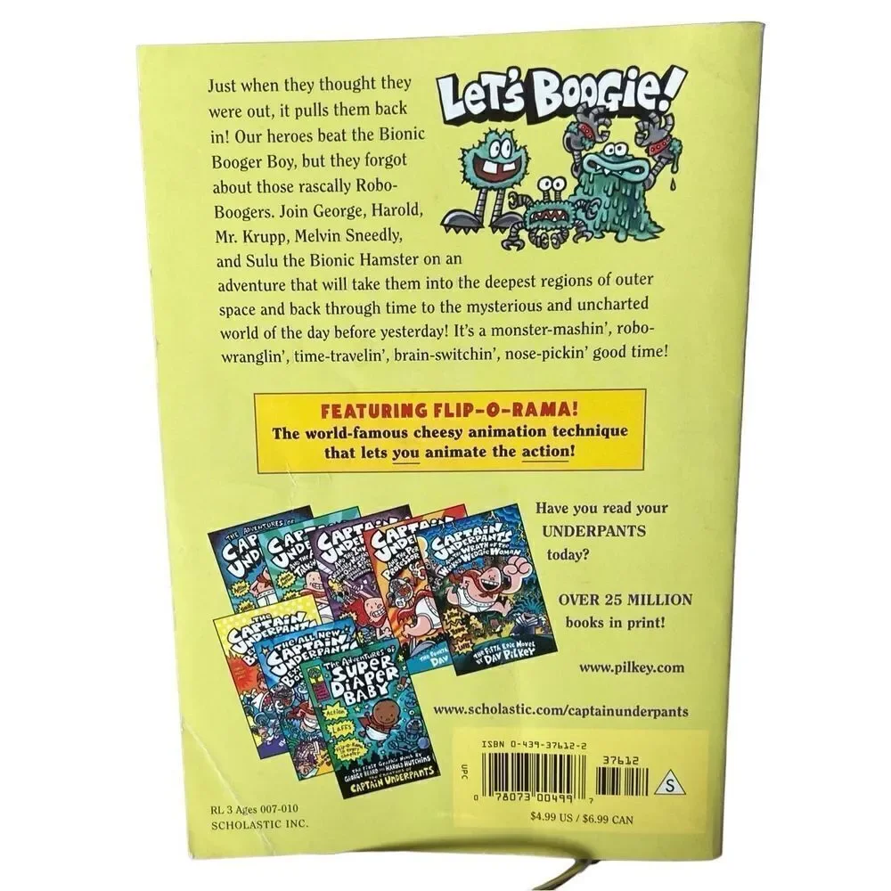 Captain Underpants and the Big, Bad Battle of the Bionic Booger Boy Part 2 PB